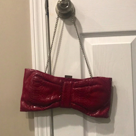 ALDO red vintage coquette bow bag willing to negotiate price - Picture 1 of 3